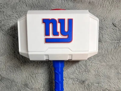 New York Giants Mjolnir - Thor's Hammer - Battery Storage Insert - Tool Insert