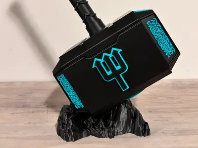 Seattle Mariners Eclipse Mjolnir - Thor's Hammer - Battery Storage Insert