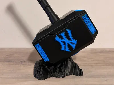New York Yankees Eclipse Mjolnir - Thor's Hammer - Battery Storage Insert