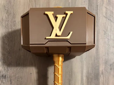 Louis Vuitton Mjolnir - Thor's Hammer - Battery Storage Insert - Tool Insert