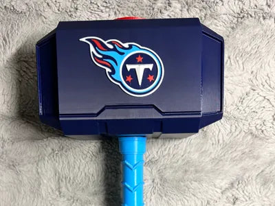 Tennessee Titans Mjolnir - Thor's Hammer - Battery Storage Insert