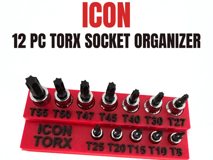 ICON TORX 12 Piece Socket Set from Harbor Freight