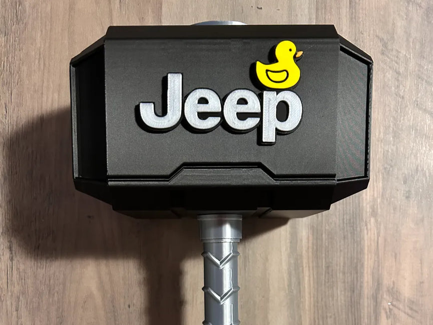Jeep Duck Mjolnir — Thor's Hammer by 3D Printify