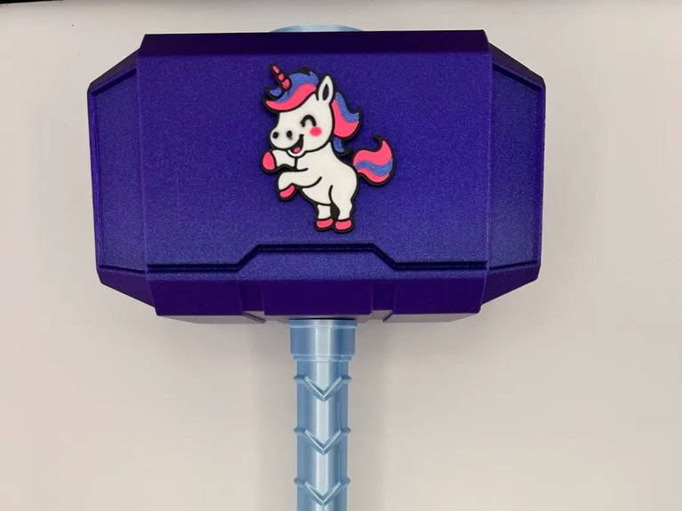 Unicorn Mjolnir — Thor's Hammer by 3D Printify