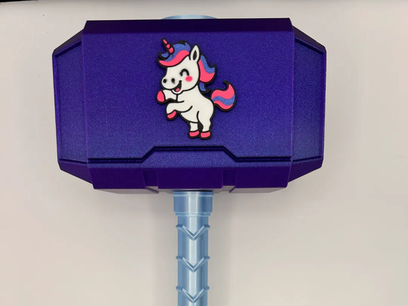 Unicorn Mjolnir — Thor's Hammer by 3D Printify