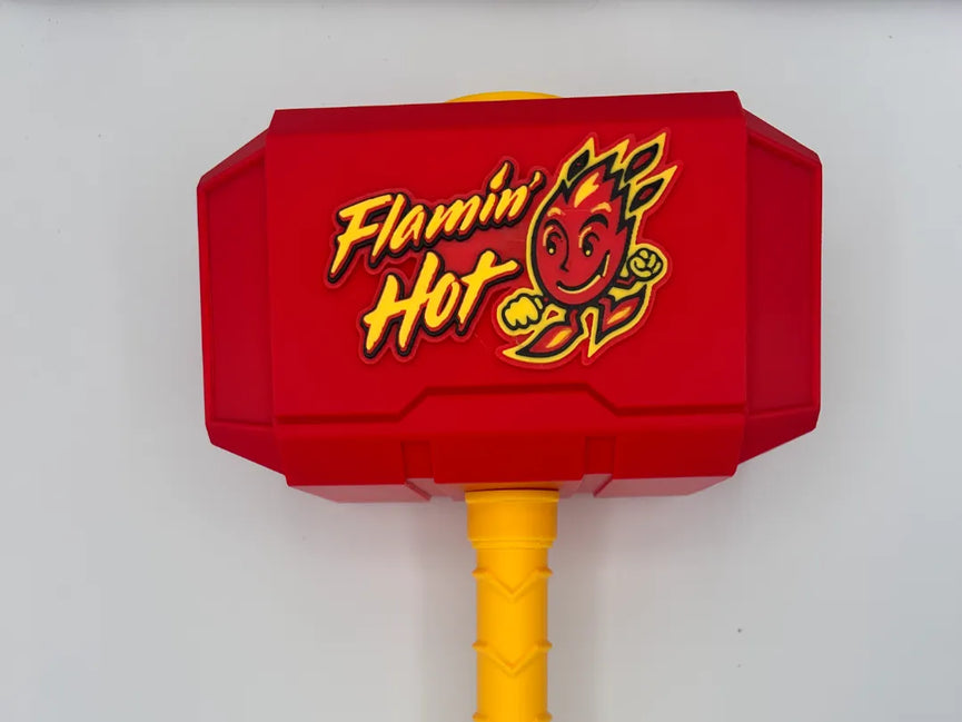 Flamin' Hot Mjolnir — Thor's Hammer by 3D Printify