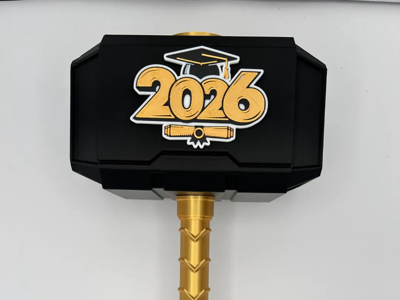 2026 Graduate Mjolnir — Thor's Hammer by 3D Printify