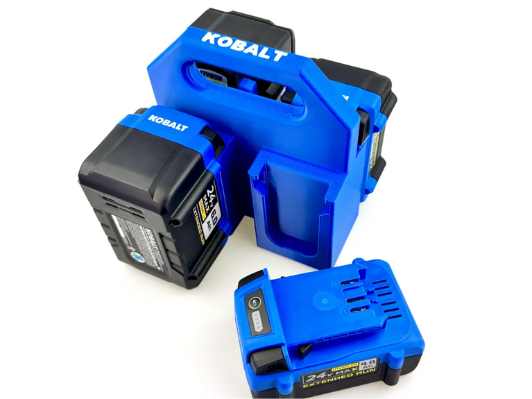 KOBALT Compatible 24V Battery Caddy - 4-Pack