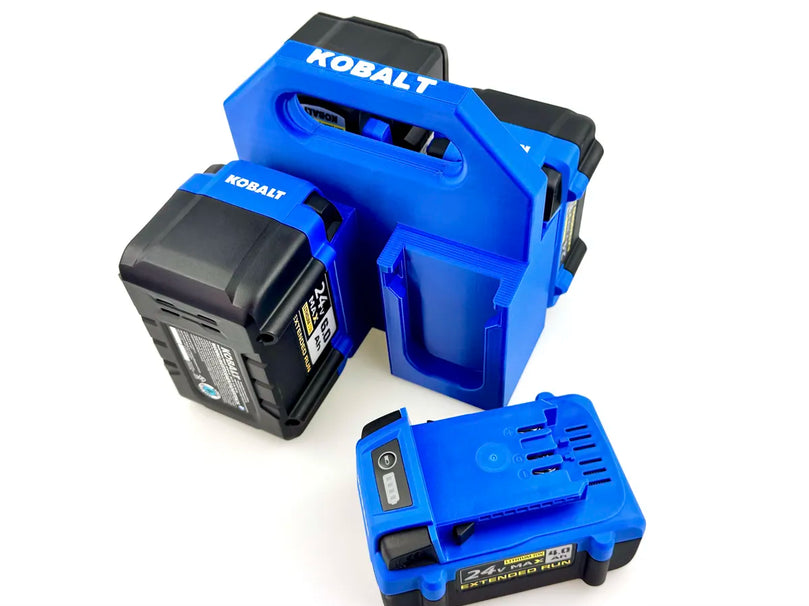 KOBALT Compatible 24V Battery Caddy - 4-Pack