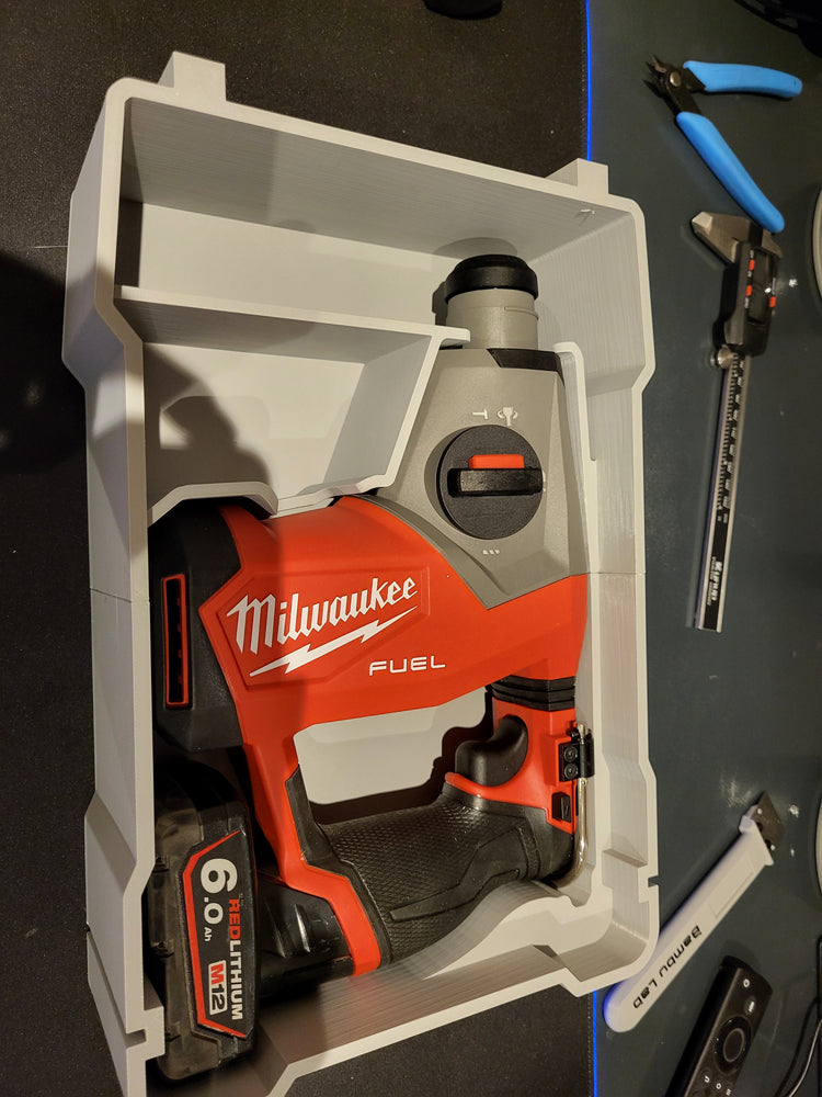 Milwaukee PACKOUT Compact Organiser 48 - 22 - 8435 M12 Fuel Sds Rotary Hammer Insert