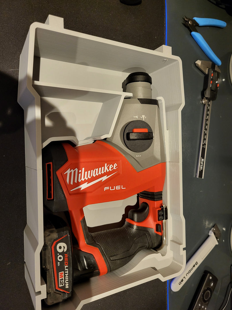 Milwaukee PACKOUT Compact Organiser 48 - 22 - 8435 M12 Fuel Sds Rotary Hammer Insert
