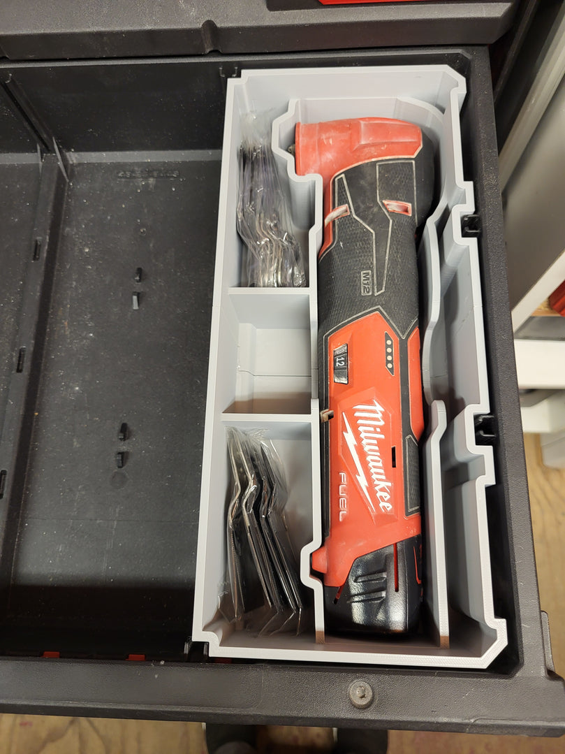 Milwaukee PACKOUT M12 Fuel Multitool Insert for 2, 3 Drawer PACKOUT