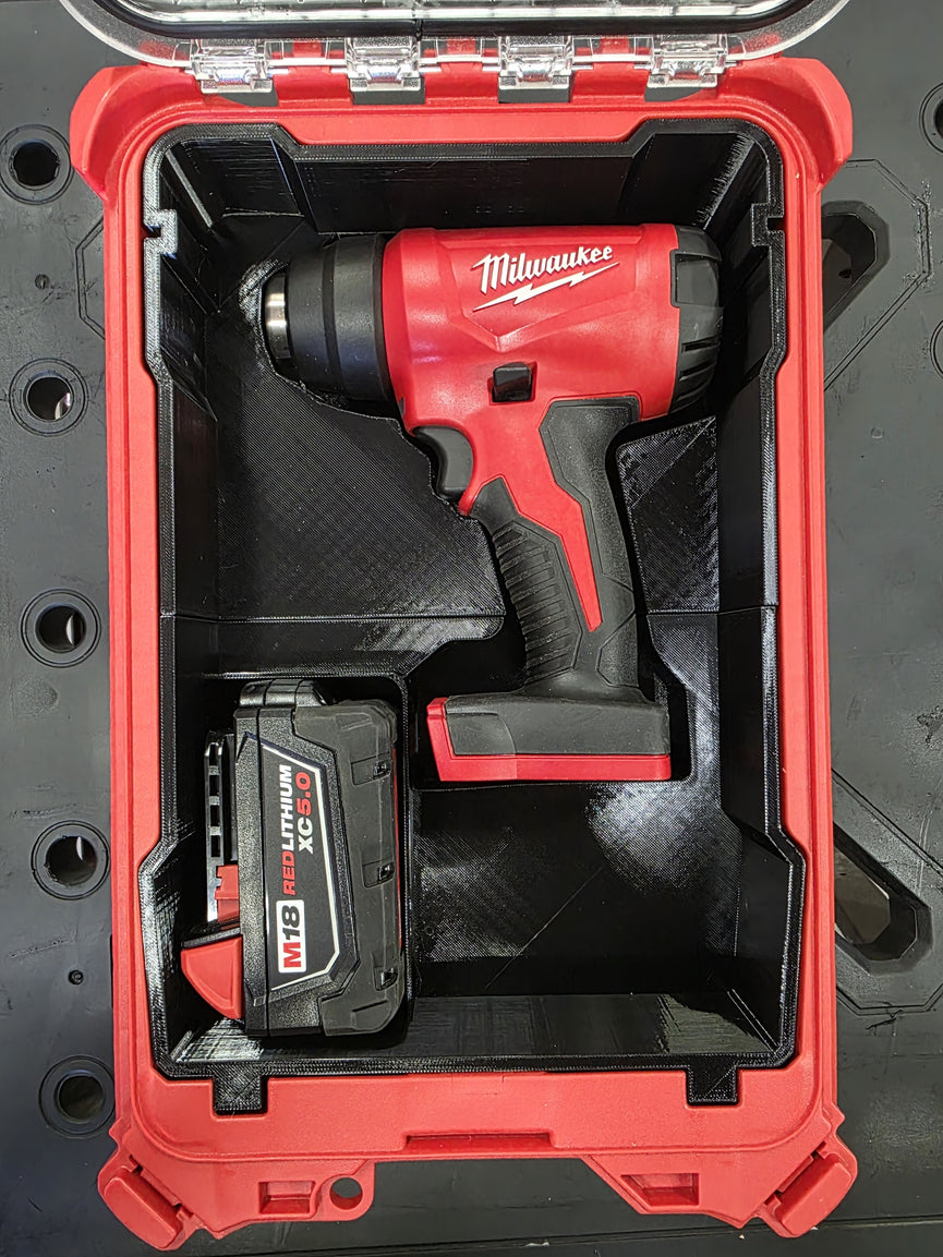 Milwaukee M18 Heat Gun PACKOUT 5 Compartment Insert - PACKOUT Insert