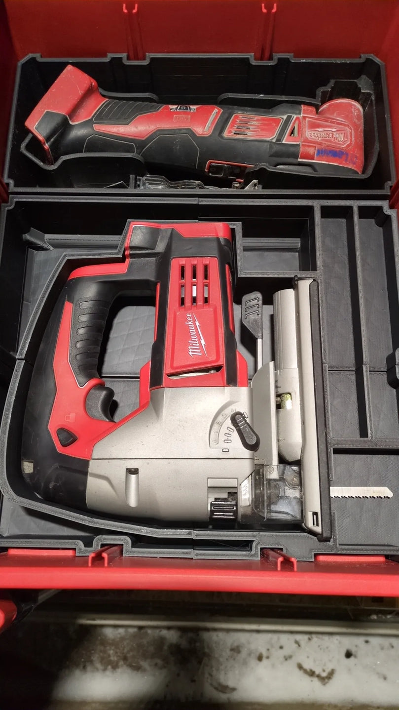 Milwaukee PACKOUT M18 D-Handle Jigsaw Drawer Insert