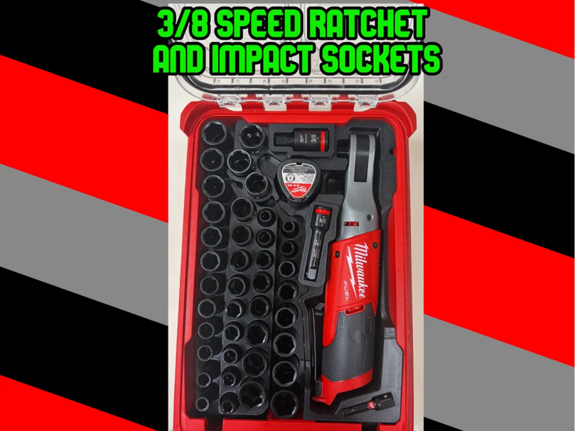 Milwaukee PACKOUT 3/8 in Speed Ratchet & Socket Insert
