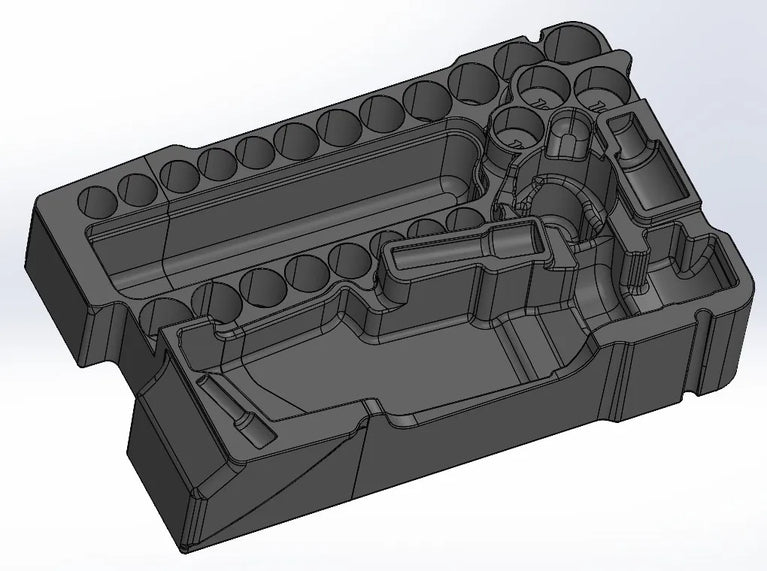 Milwaukee PACKOUT 3/8 in Ratchet & Impact Socket Insert