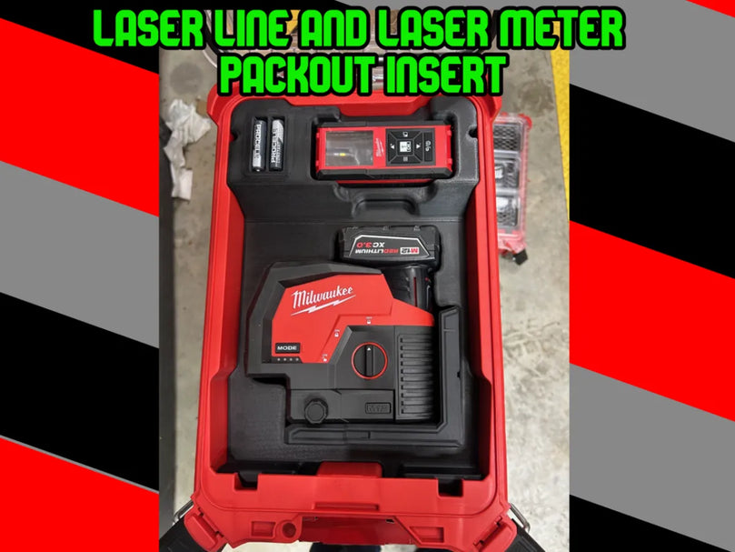 Milwaukee PACKOUT Laser Line & Meter Storage Insert