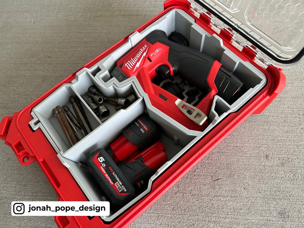 M12 Install Driver Packout Insert (Black)