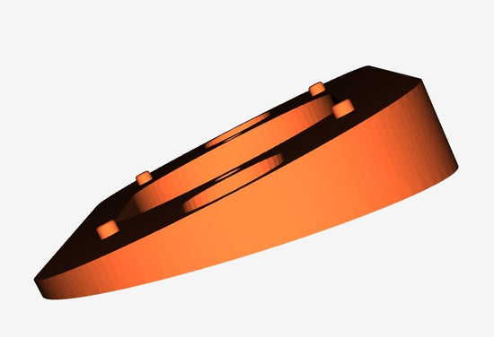 Reolink Doorbell Wedge, Select from 10° to 45° (3D Printed -ABS)