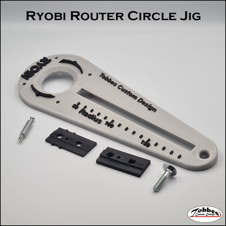 RYOBI ONE+ Trim Router Plate Set with Extender - Durable PETG. 3D printed