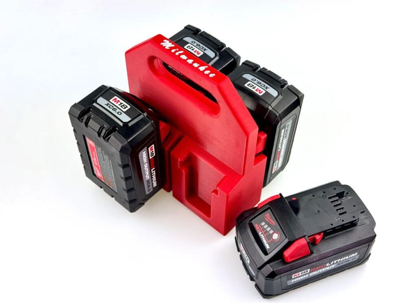 Milwaukee M18 Battery Caddy 4-Pack Battery Holder