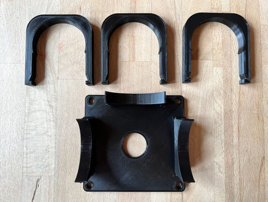 Wall Bracket for Steinbach (Intex) Bypass Valve - 3D Printed