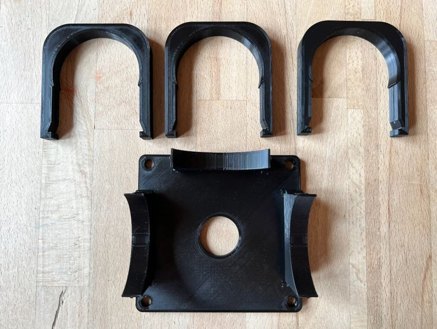 Wall Bracket for Steinbach (Intex) Bypass Valve - 3D Printed