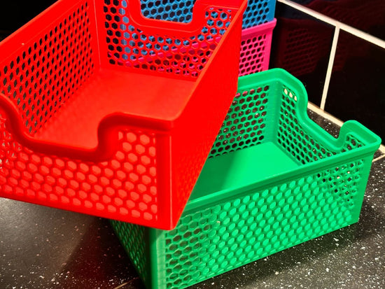 Stacking Storage Basket (140x200mm)  - 3D Printed