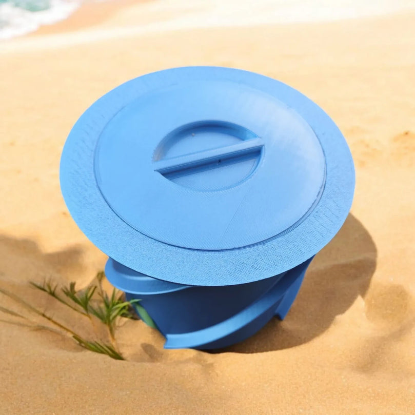 Mini Bury-in-Sand Beach Safe  - 3D Printed