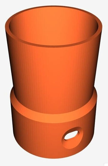 3D Printed Straight Cen-Tec Quick Click Compatible Connectors (PETG)
