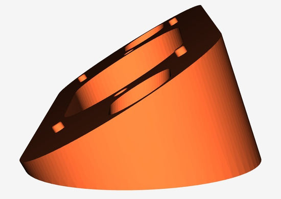 Reolink Doorbell Wedge, Select from 10° to 45° (3D Printed -ABS)