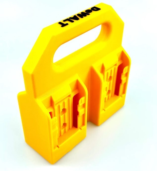 DeWALT Battery Caddy - Fits 4 DeWALT 20V Max Bat (3D Printed)