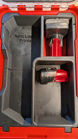 3D Printed Packout Insert Compact Insert M12 Fuel Multi Tool