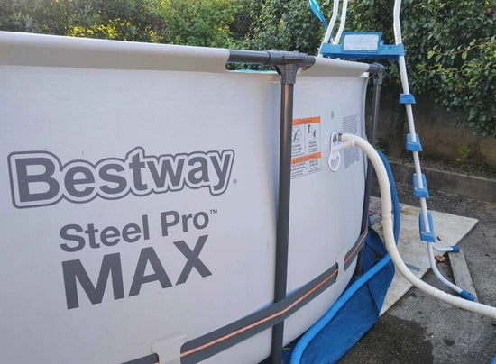 Bestway or Intex pool hose holder  - 3D Printed