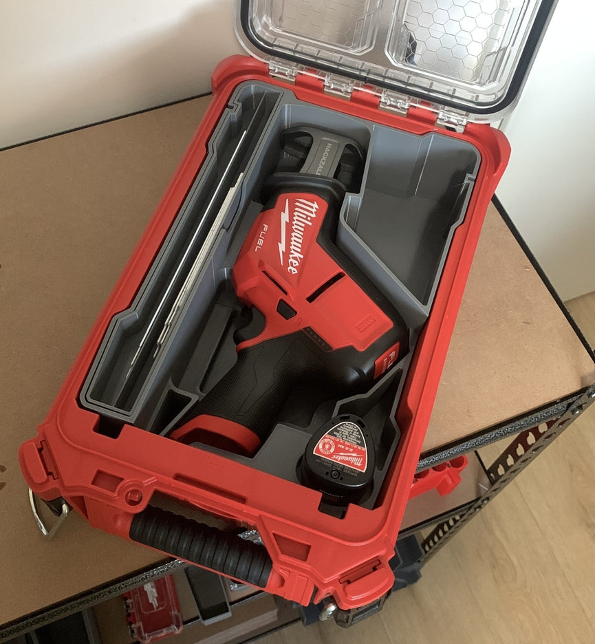 Milwaukee PACKOUT Organiser Insert – M12 FUEL Hackzall (2520-20) Insert | PACKOUT Insert