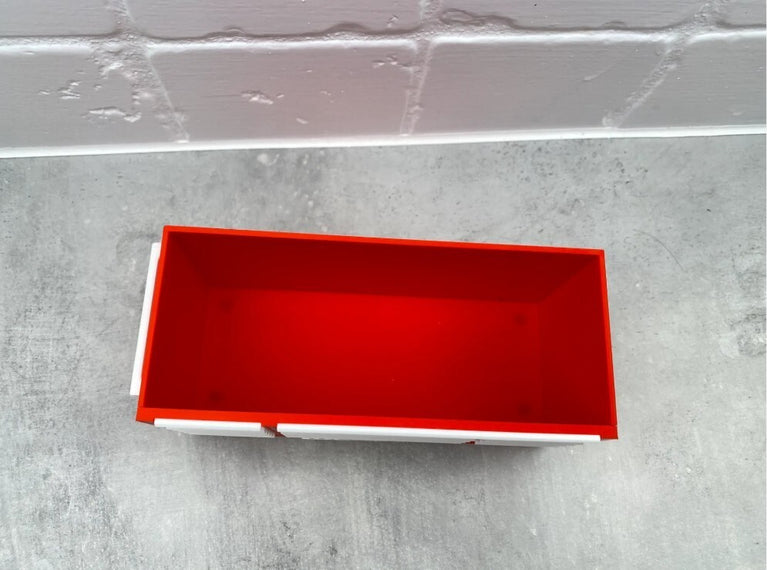 Milwaukee Toolbox Pen Holder - 3D Printed Desk Organizer  - Lid or No Lid Option