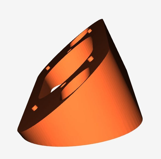 Reolink Doorbell Wedge, Select from 10° to 45° (3D Printed -ABS)