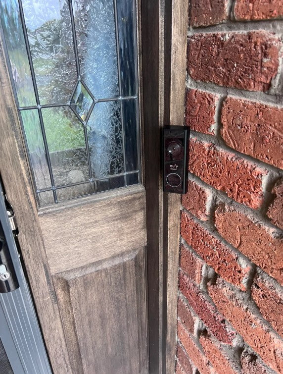 Eufy 2K (Battery/Wired) Doorbell Wedge 35-55 Degrees Kit  (3D Printed - ABS)