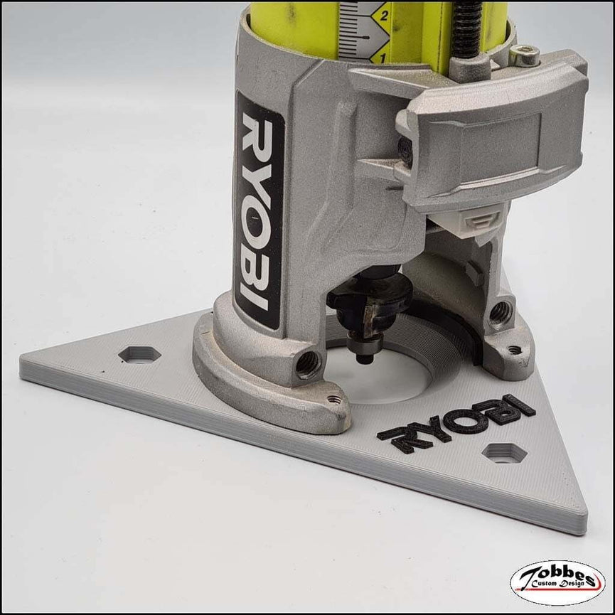 RTR18 Ryobi Router Plate/Base - 3 types for Ryobi ONE+ Route – 3D Printed