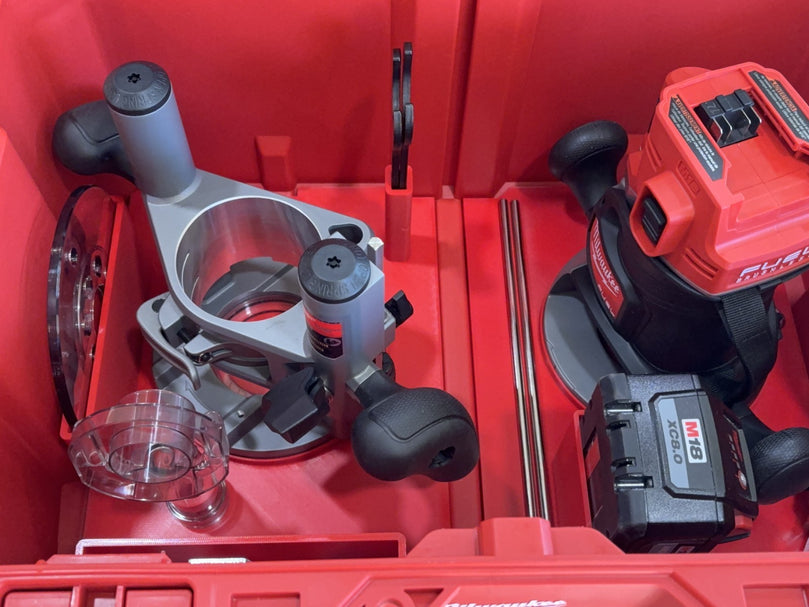 Milwaukee PACKOUT Insert – 2838-20 Router & Plunge Base Storage (48-22-8425) Insert | PACKOUT Too...