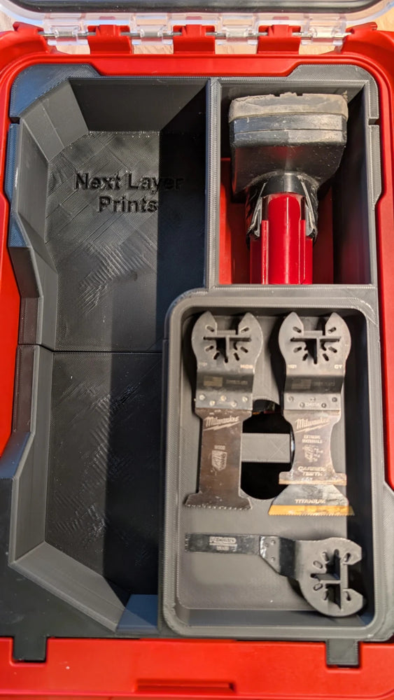 3D Printed Packout Insert Compact Insert M12 Fuel Multi Tool
