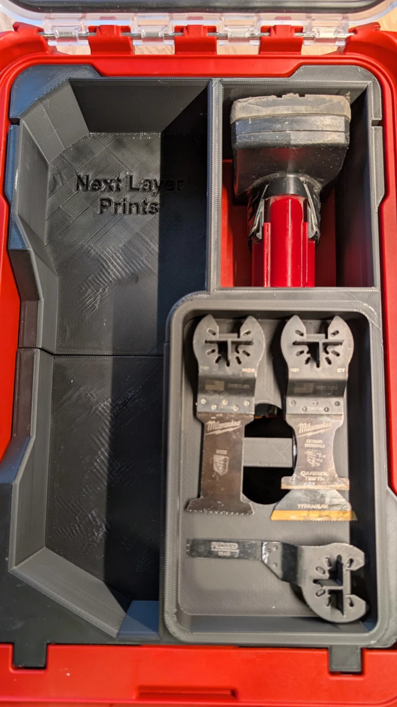 3D Printed Packout Insert Compact Insert M12 Fuel Multi Tool