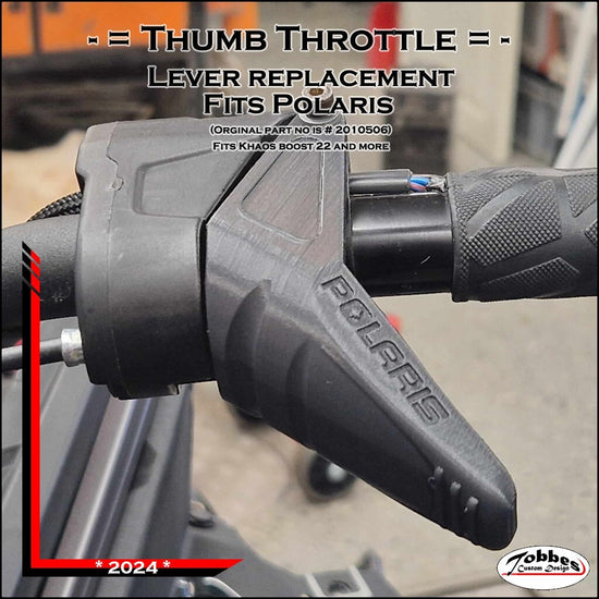 Polaris Thumb Throttle - Original Part #2010506 - 3D printed
