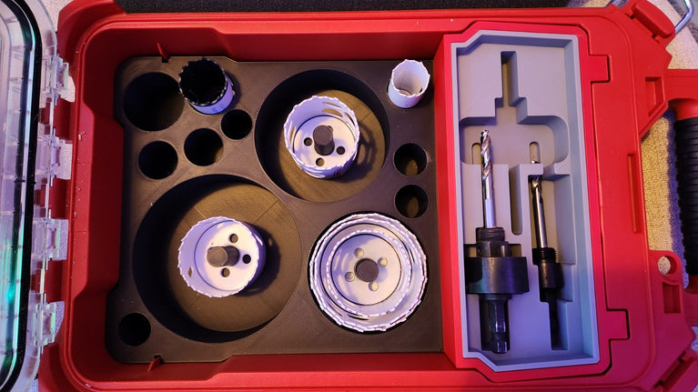 Hole Saw Insert | Milwaukee PACKOUT Organiser 48228430