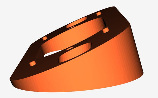 Reolink Doorbell Wedge, Select from 10° to 45° (3D Printed -ABS)
