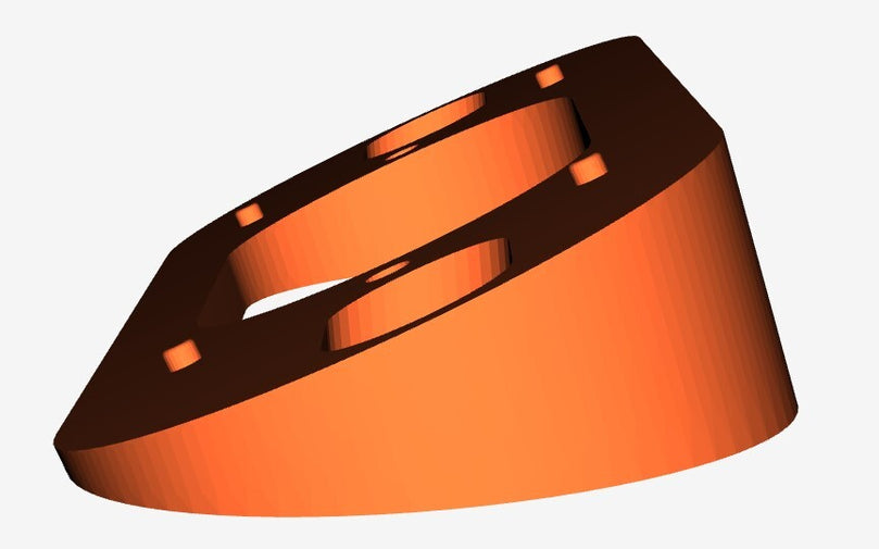 Reolink Doorbell Wedge, Select from 10° to 45° (3D Printed -ABS)
