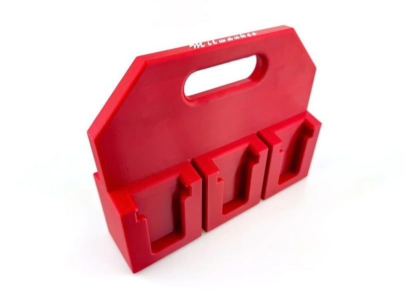 Milwaukee M18 Battery Caddy - 6-Pack (3D Printed)