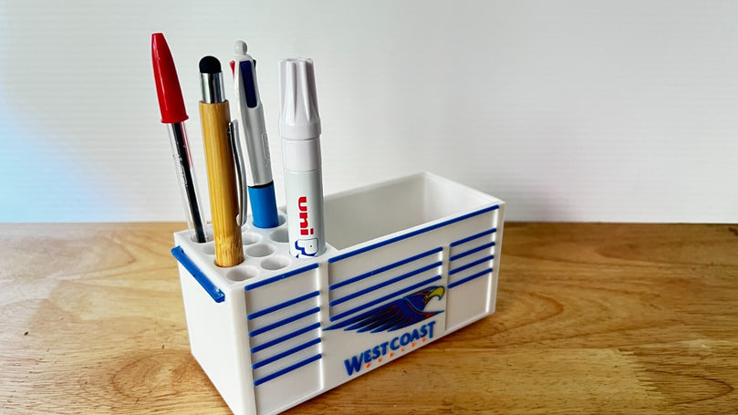 Westcoast Eagles - 3D Printed Desk Organizer