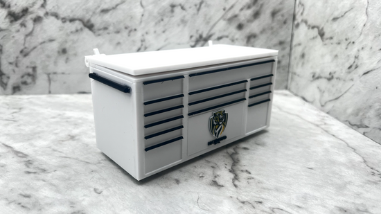 AFL Richmond  Toolbox Pen Holder - 3D Printed Desk Organizer