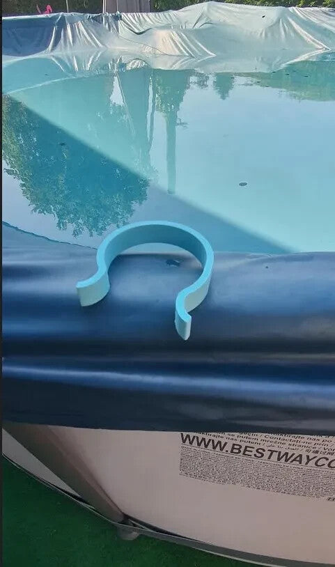 Pack of 6 Pool Cover - Clip / Snap - 3D Printed